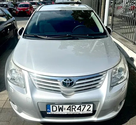 toyota Toyota Avensis cena 25999 przebieg: 172200, rok produkcji 2010 z Wrocław